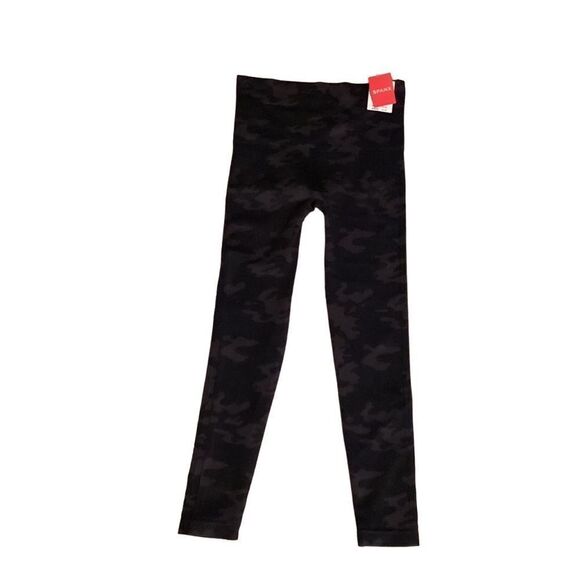 NWT Spanx Look At Me Now Leggings Black Camo Small - Picture 10 of 13